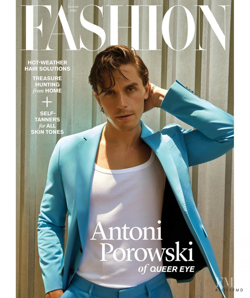 Antoni Porowski featured on the Fashion cover from July 2020
