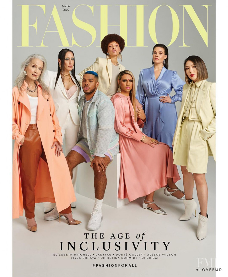  featured on the Fashion cover from March 2020