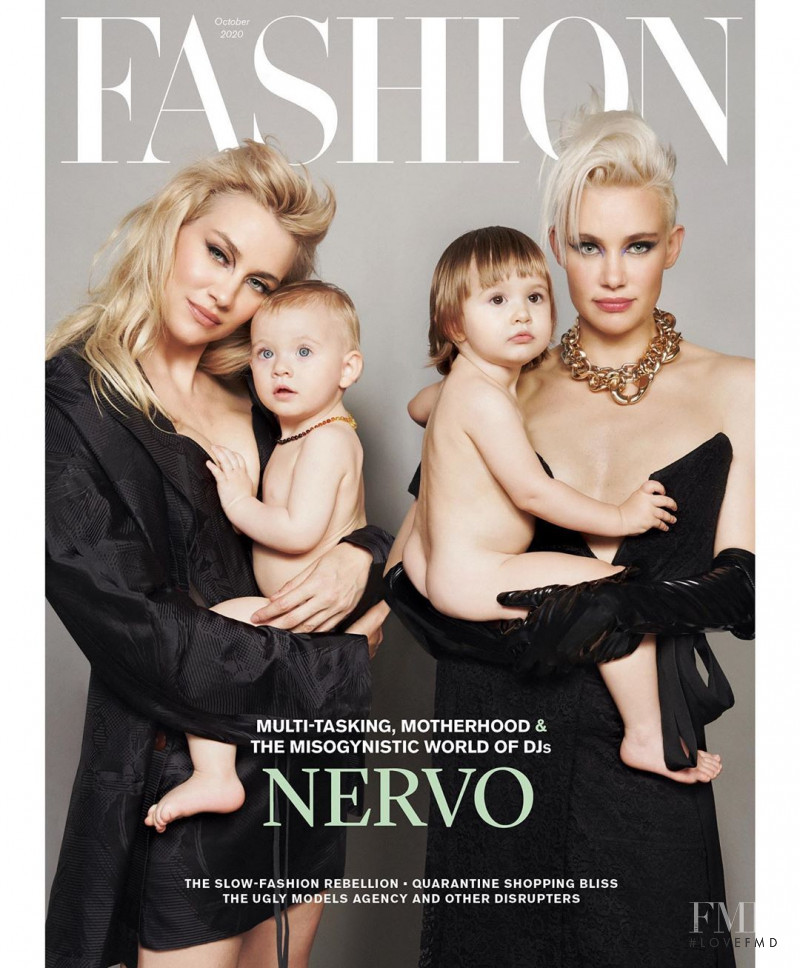 Miriam Nervo, Olivia Nervo  featured on the Fashion cover from October 2020