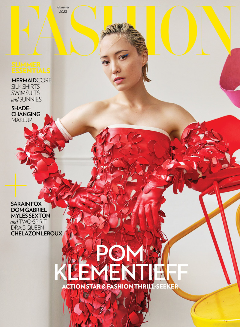 Pom Klementieff  featured on the Fashion cover from June 2023