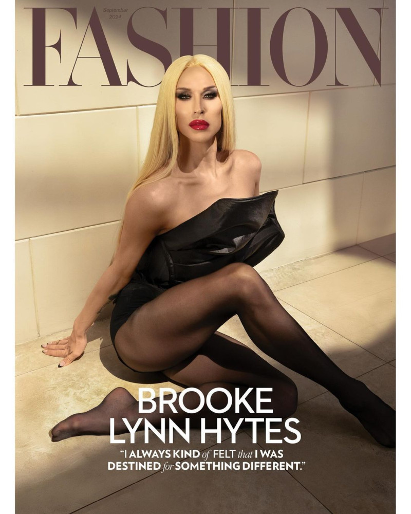 Brock “Brooke Lynn Hytes” Hayhoe featured on the Fashion cover from September 2024