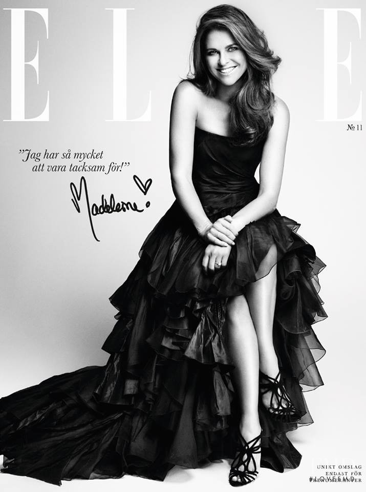 Princess Madeleine of Sweden featured on the Elle Sweden cover from November 2013