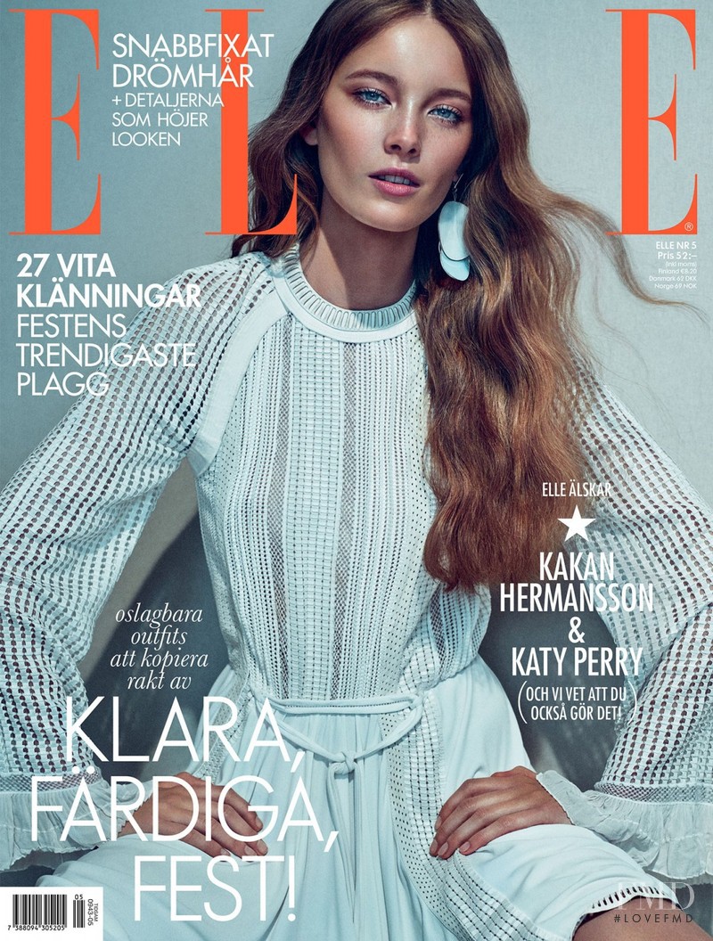  featured on the Elle Sweden cover from May 2015