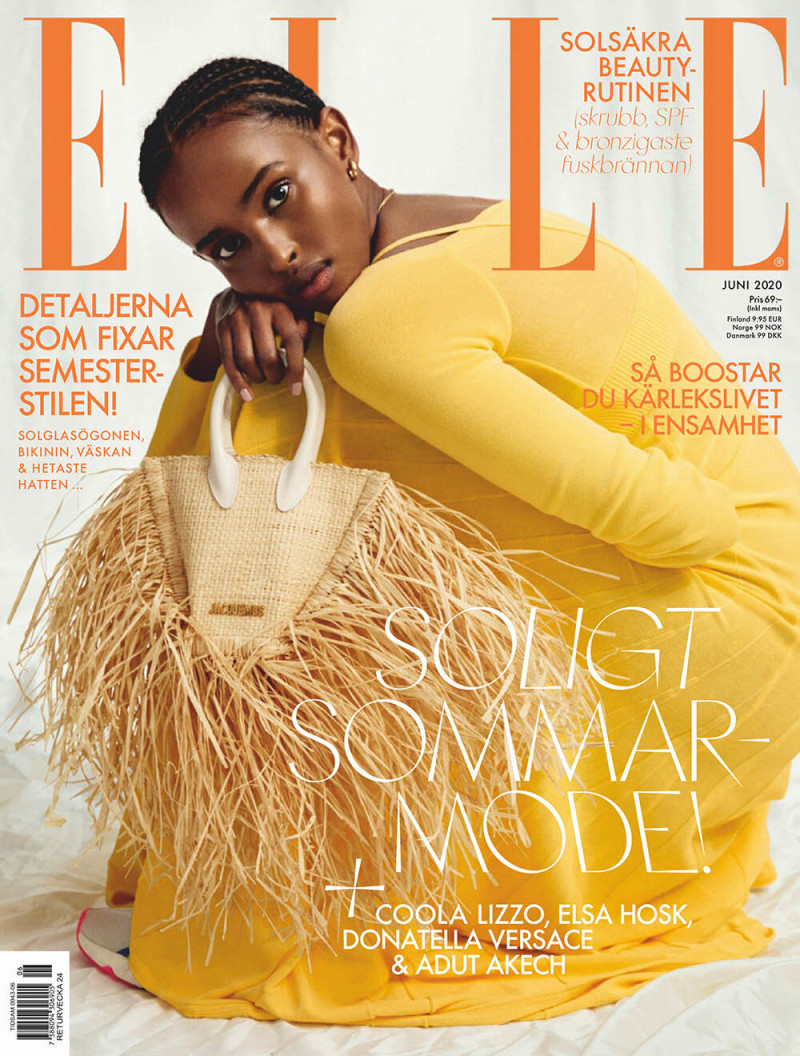  Ifrah Qasim featured on the Elle Sweden cover from June 2020