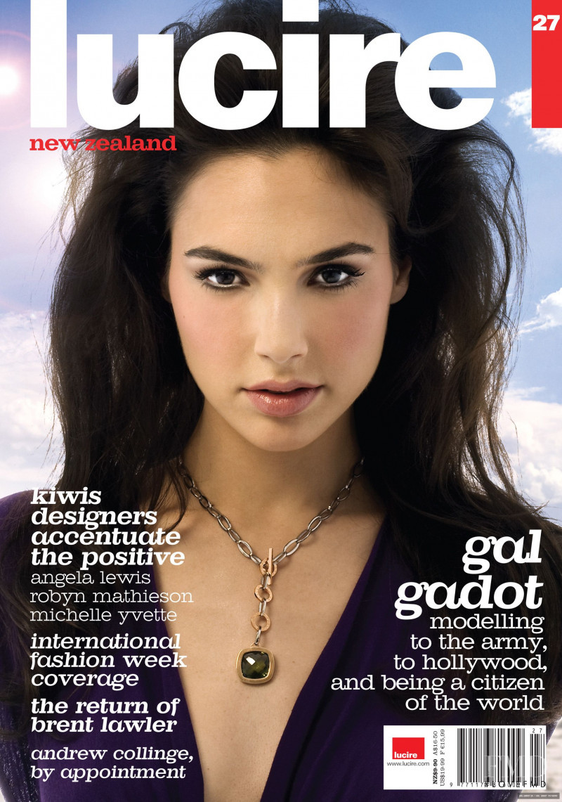 Gal Gadot featured on the Lucire New Zealand cover from October 2009