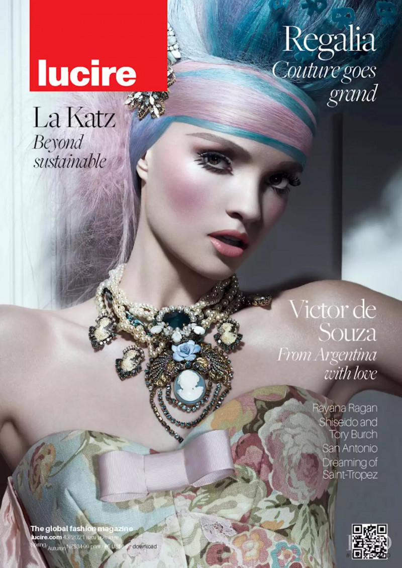 Elena Sartison featured on the Lucire New Zealand cover from May 2021