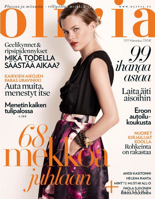 Annika Stenvall featured on the Olivia cover from November 2011