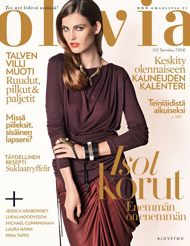 Hanna Storsjö featured on the Olivia cover from January 2012