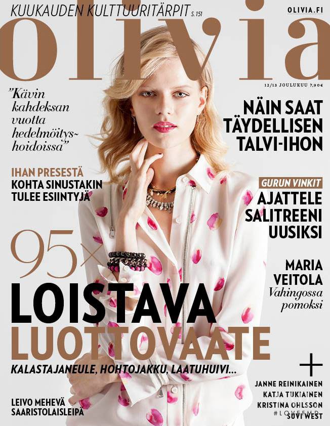  featured on the Olivia cover from December 2013