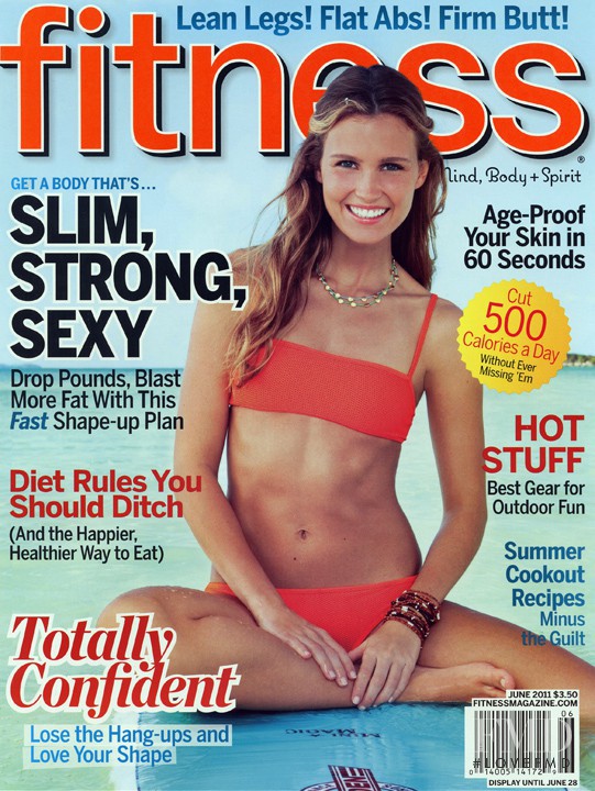 Kathy Leutner featured on the Fitness cover from June 2011