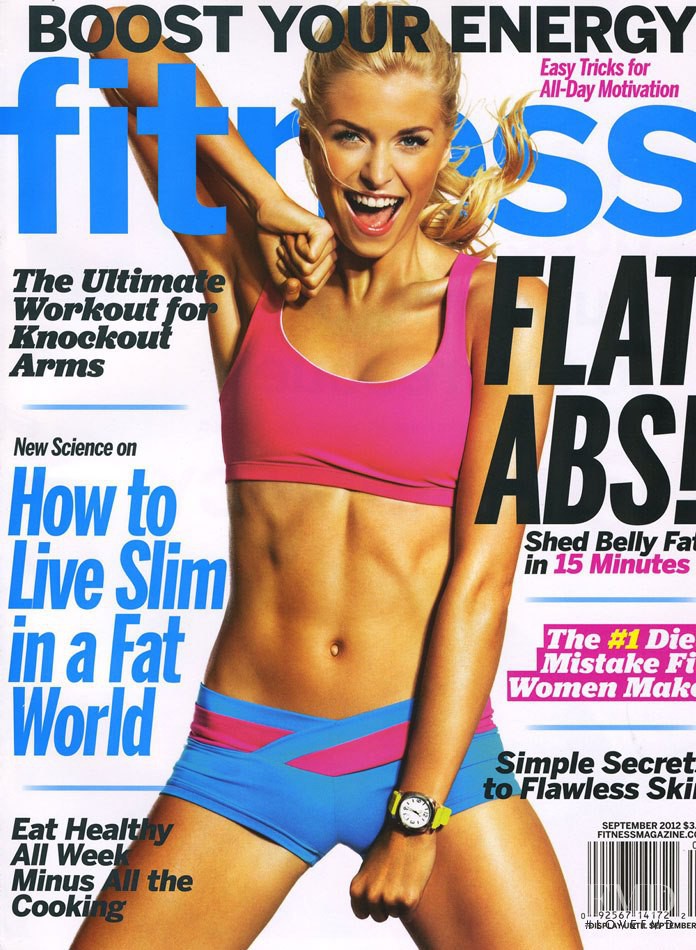 Lena Gercke featured on the Fitness cover from September 2012