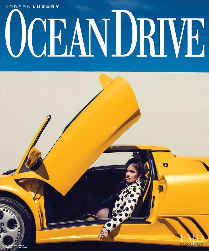  featured on the Ocean Drive cover from April 2019