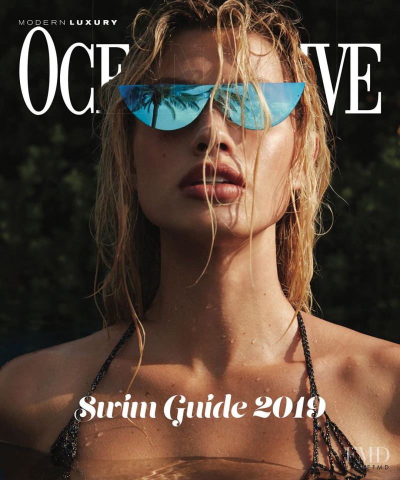 Maggie Rawlins featured on the Ocean Drive cover from August 2019