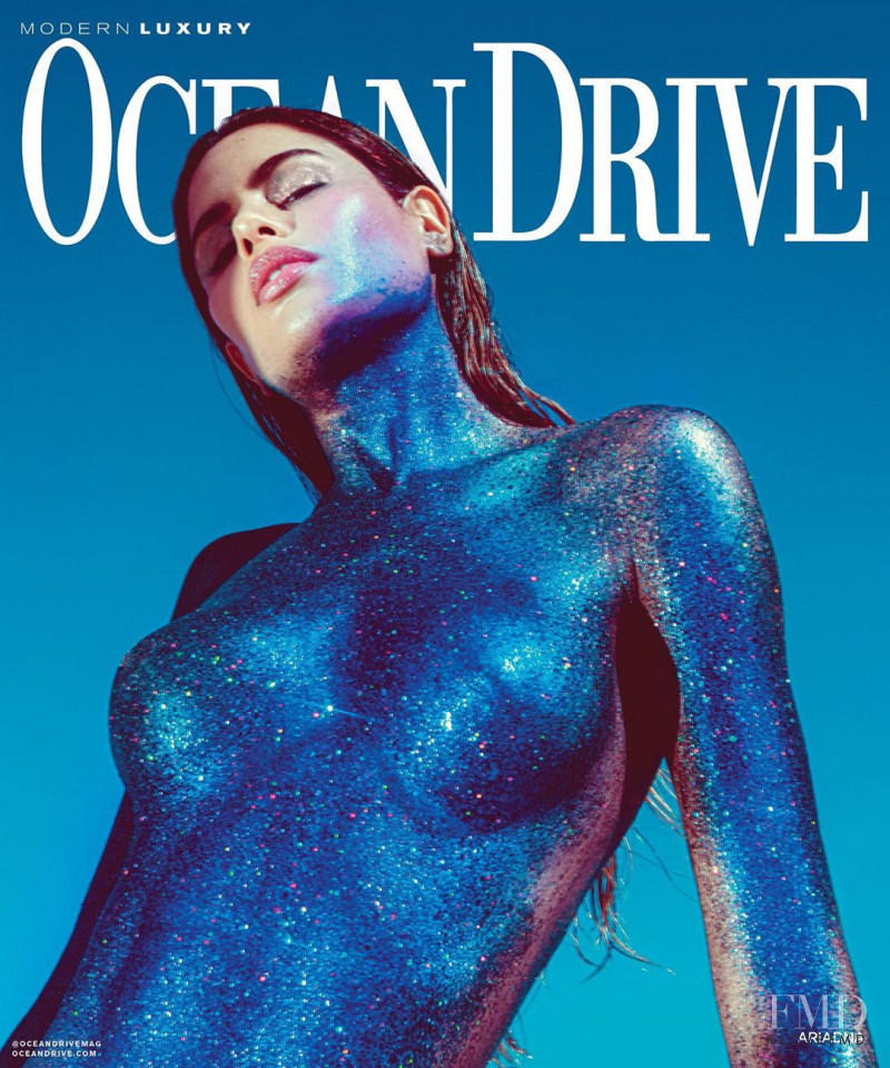 Ariadna Gutierrez featured on the Ocean Drive cover from November 2019