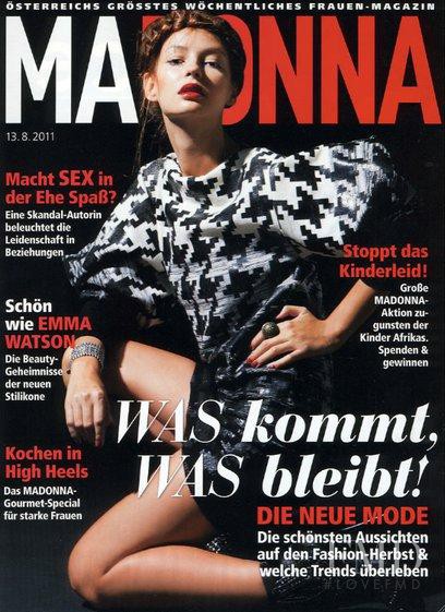 Jhenyfy Muller featured on the MADONNA cover from August 2011