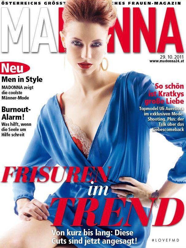 Uli Auerbock featured on the MADONNA cover from October 2011