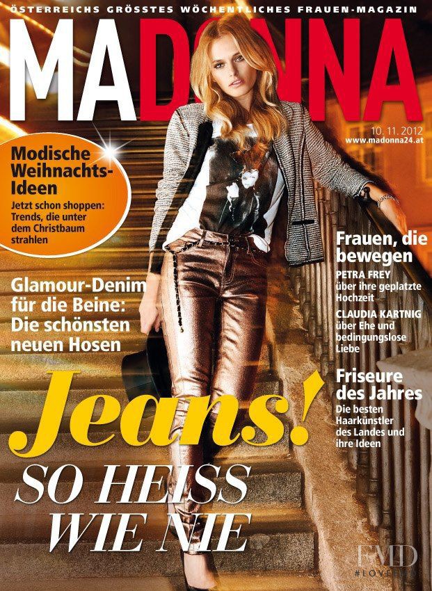  featured on the MADONNA cover from November 2012