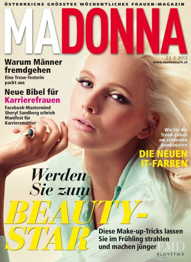  featured on the MADONNA cover from March 2013