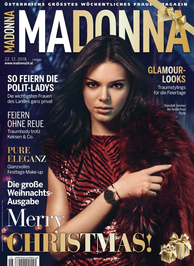 Kendall Jenner featured on the MADONNA cover from December 2018