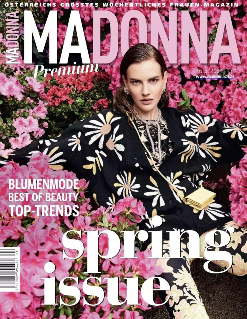 Dorota Kullova featured on the MADONNA cover from March 2024