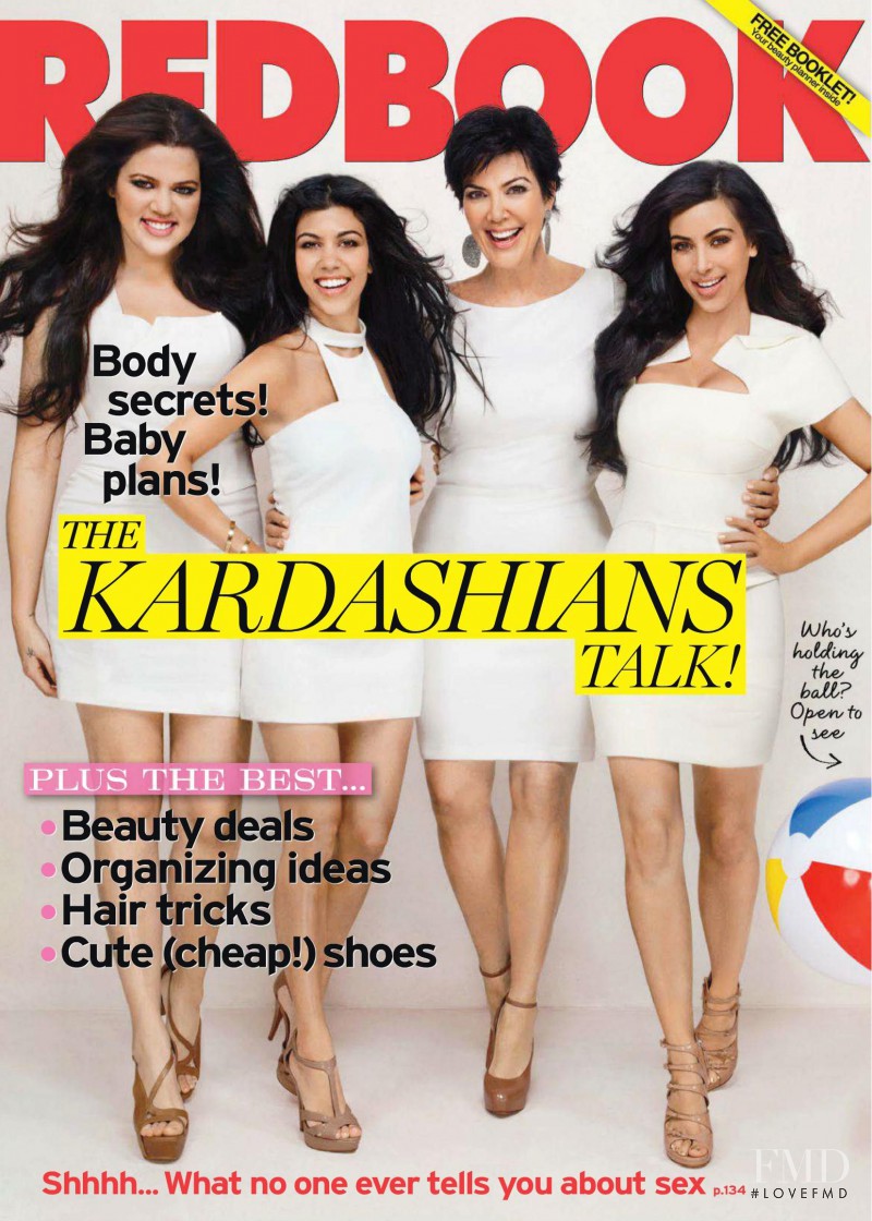 The Kardashians featured on the Redbook cover from May 2011