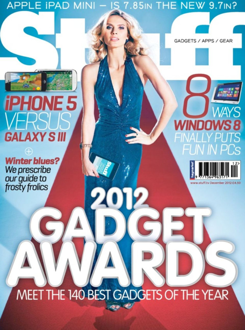  featured on the Stuff UK cover from December 2012