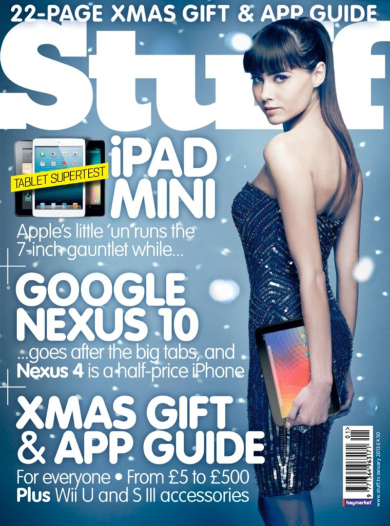  featured on the Stuff UK cover from January 2013