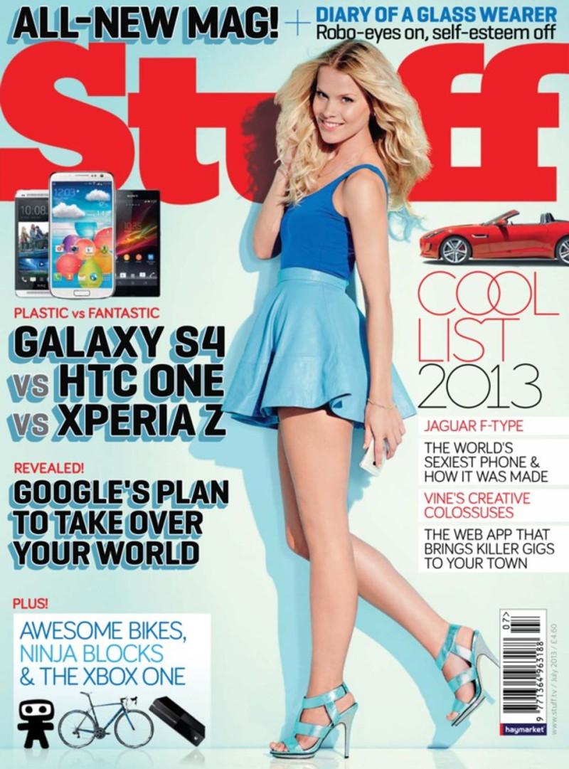  featured on the Stuff UK cover from July 2013