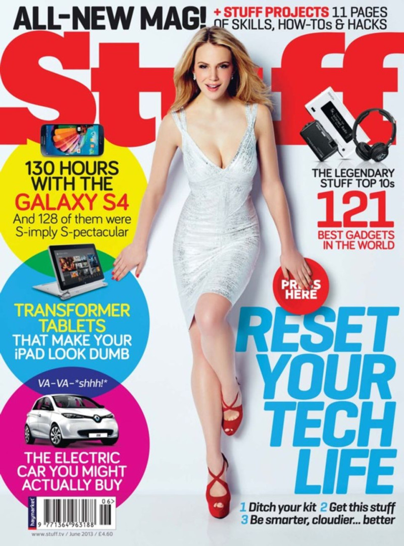  featured on the Stuff UK cover from June 2013