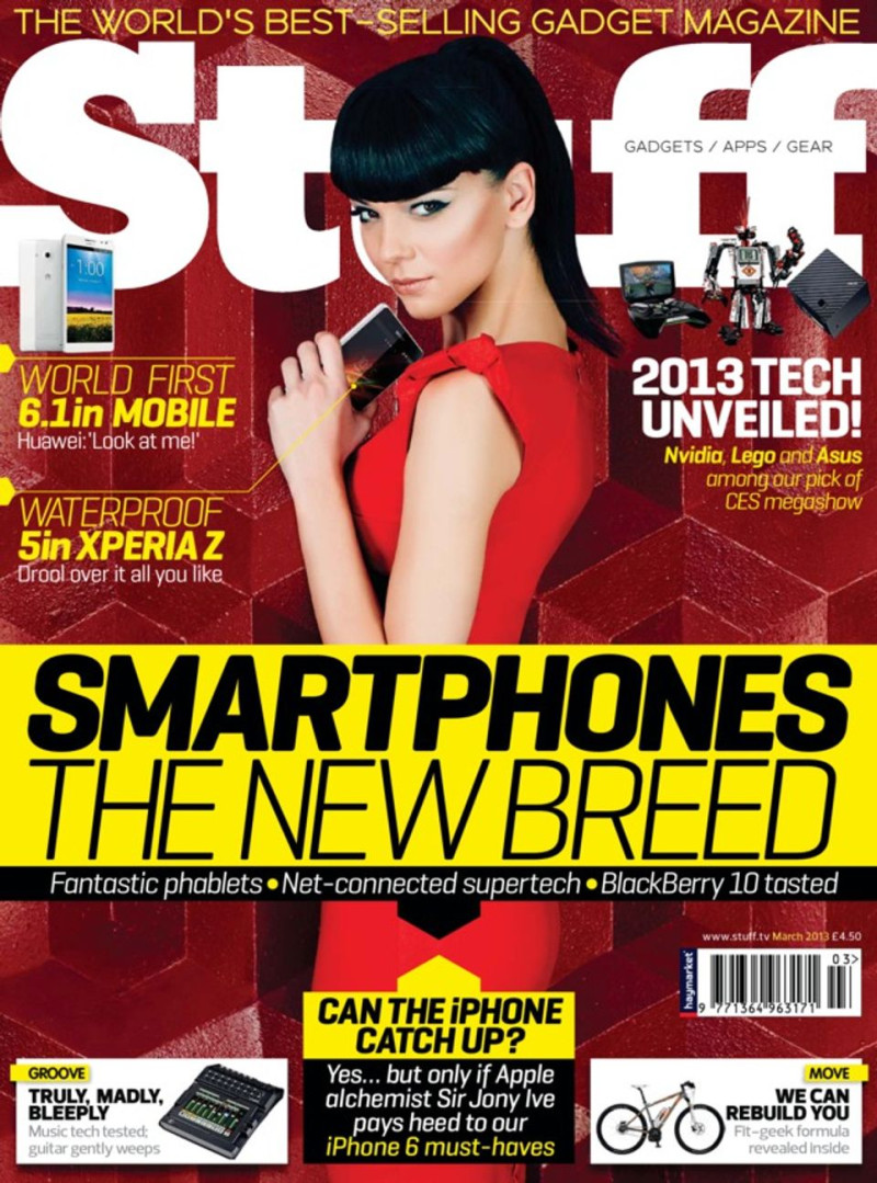  featured on the Stuff UK cover from March 2013