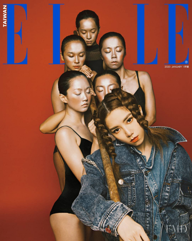  featured on the Elle Taiwan cover from January 2020