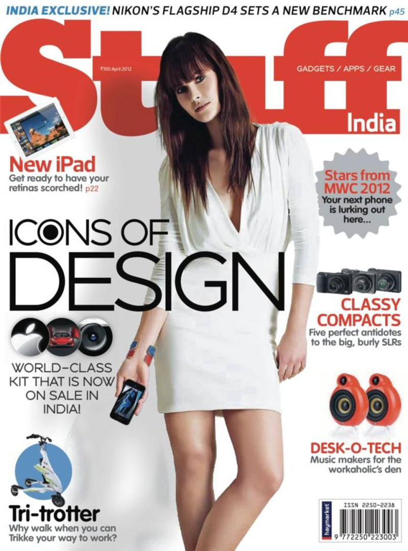  featured on the Stuff India cover from April 2012