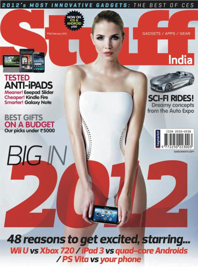  featured on the Stuff India cover from February 2012