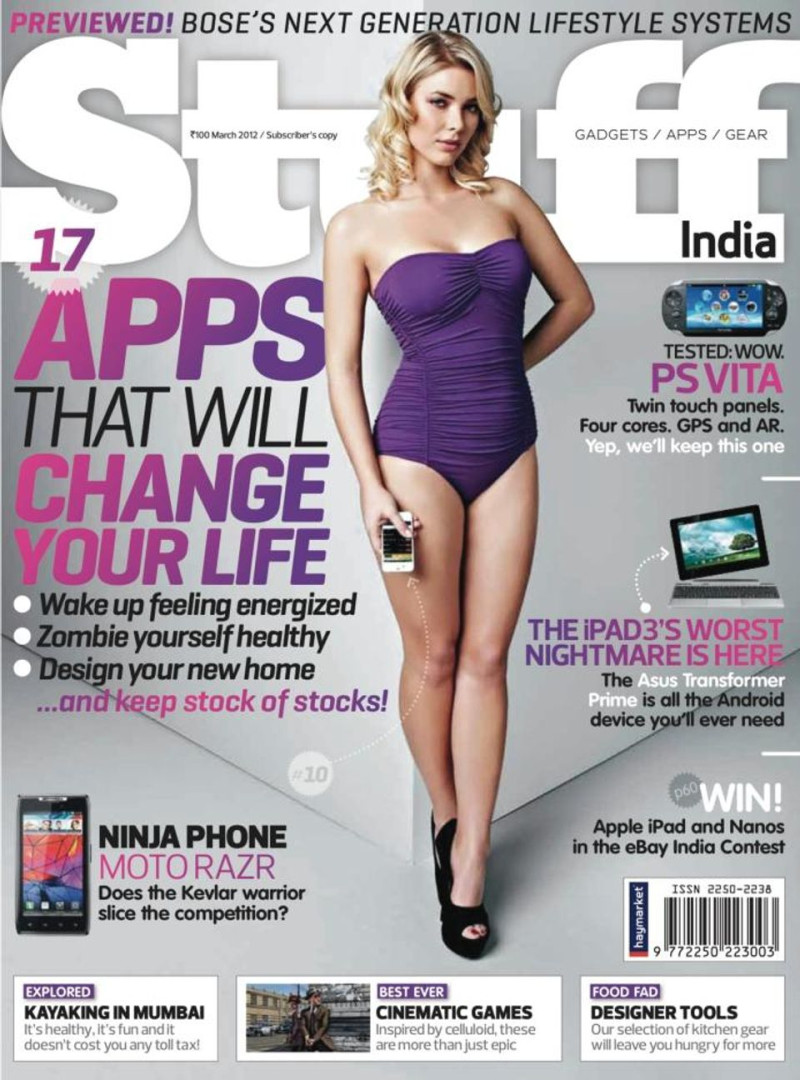  featured on the Stuff India cover from March 2012