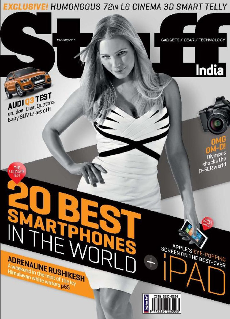  featured on the Stuff India cover from May 2012