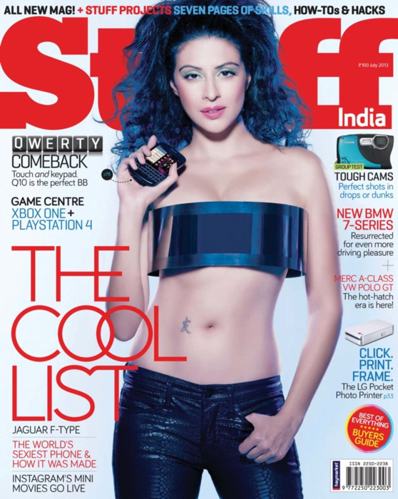  featured on the Stuff India cover from July 2013