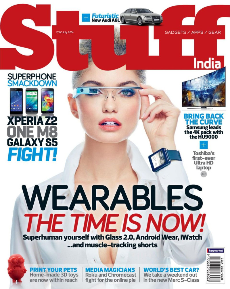  featured on the Stuff India cover from July 2014