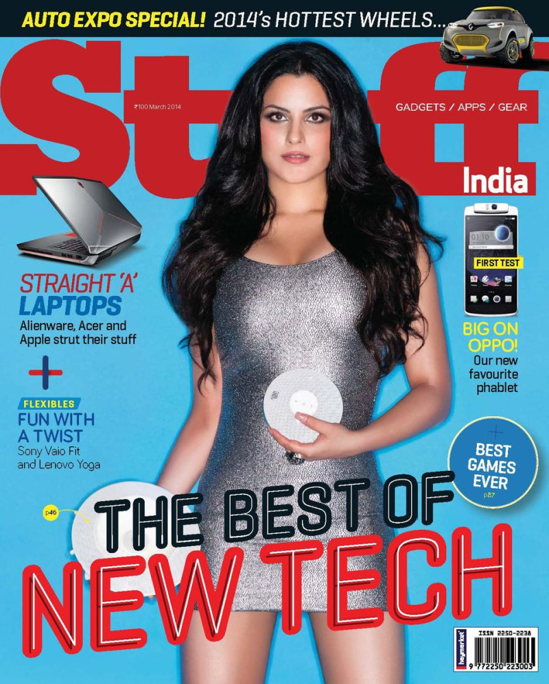  featured on the Stuff India cover from March 2014