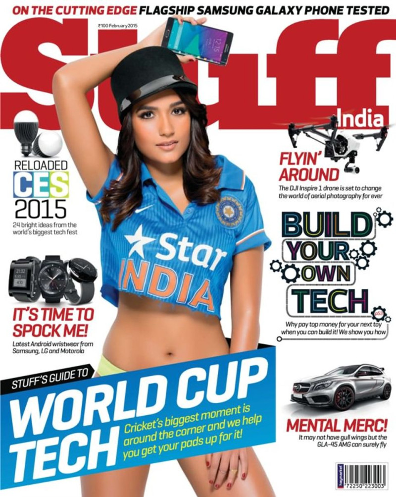  featured on the Stuff India cover from February 2015