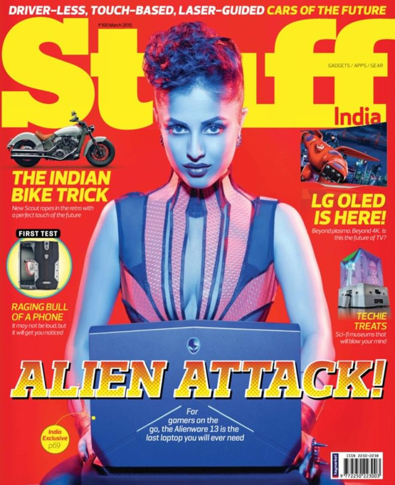  featured on the Stuff India cover from March 2015