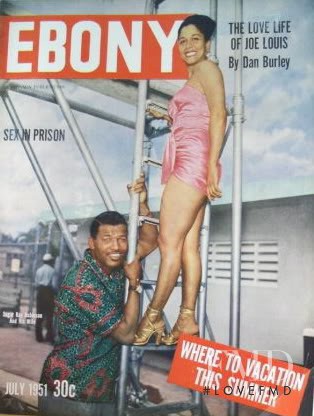  featured on the Ebony cover from July 1951