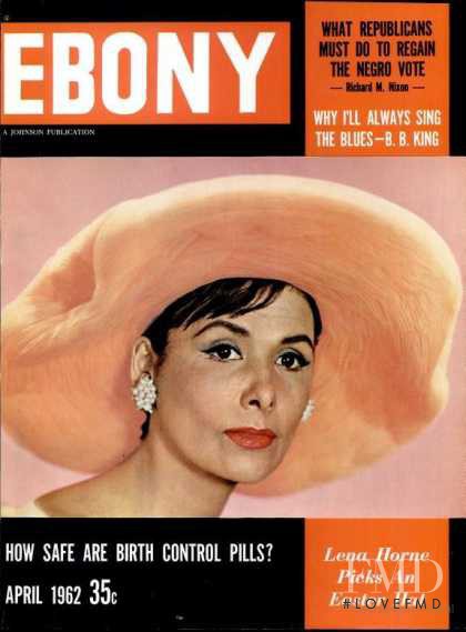 featured on the Ebony cover from April 1962