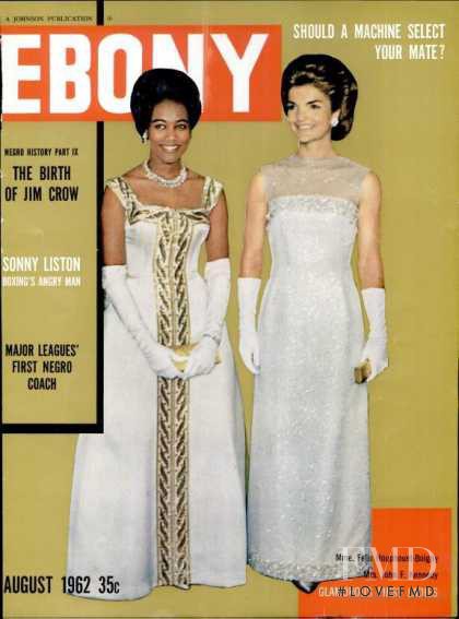  featured on the Ebony cover from August 1962