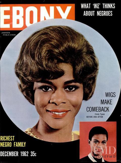  featured on the Ebony cover from December 1962