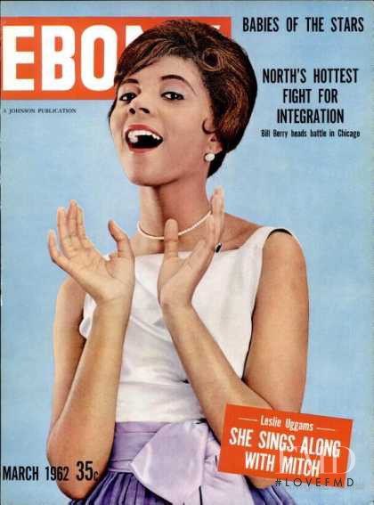  featured on the Ebony cover from March 1962