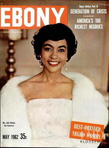  featured on the Ebony cover from May 1962