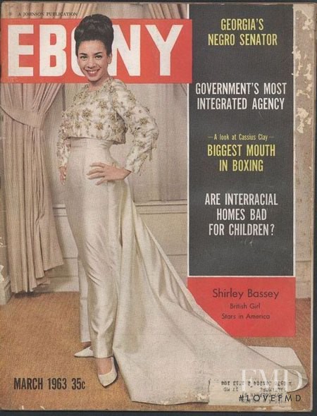  featured on the Ebony cover from March 1963