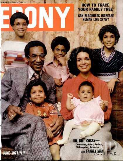 Dr. Bill Cosby featured on the Ebony cover from June 1977
