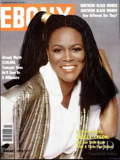 Cicely Tyson featured on the Ebony cover from January 1979