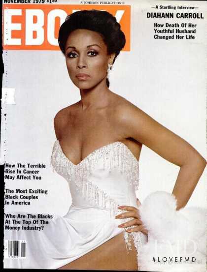 Diahann Carroll featured on the Ebony cover from November 1979